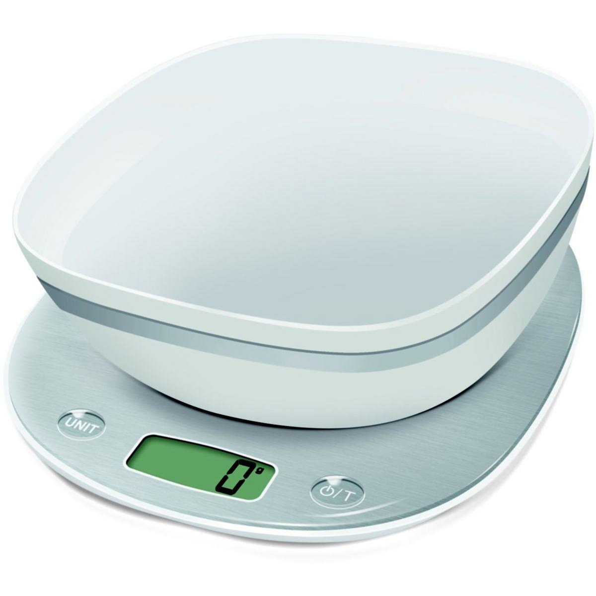 Terraillon Balance de cuisine MACARON GIVRE + BOL