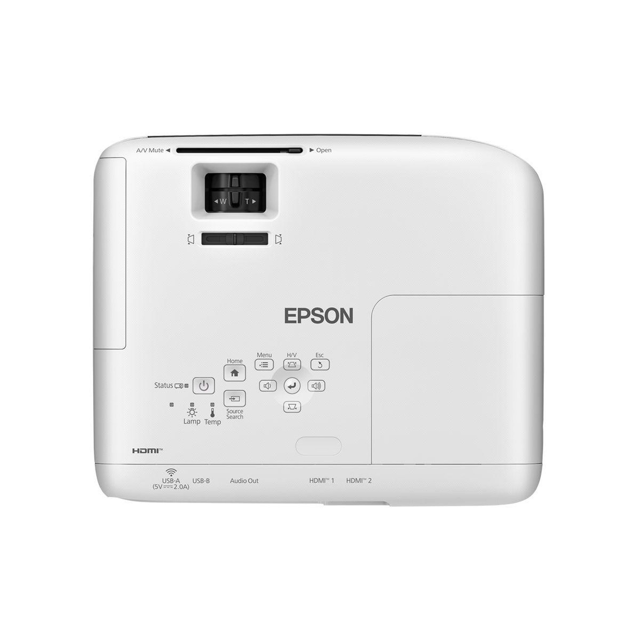 Voir la diapositive 5 : Epson Vidéoprojecteur home cinéma eb-fh08