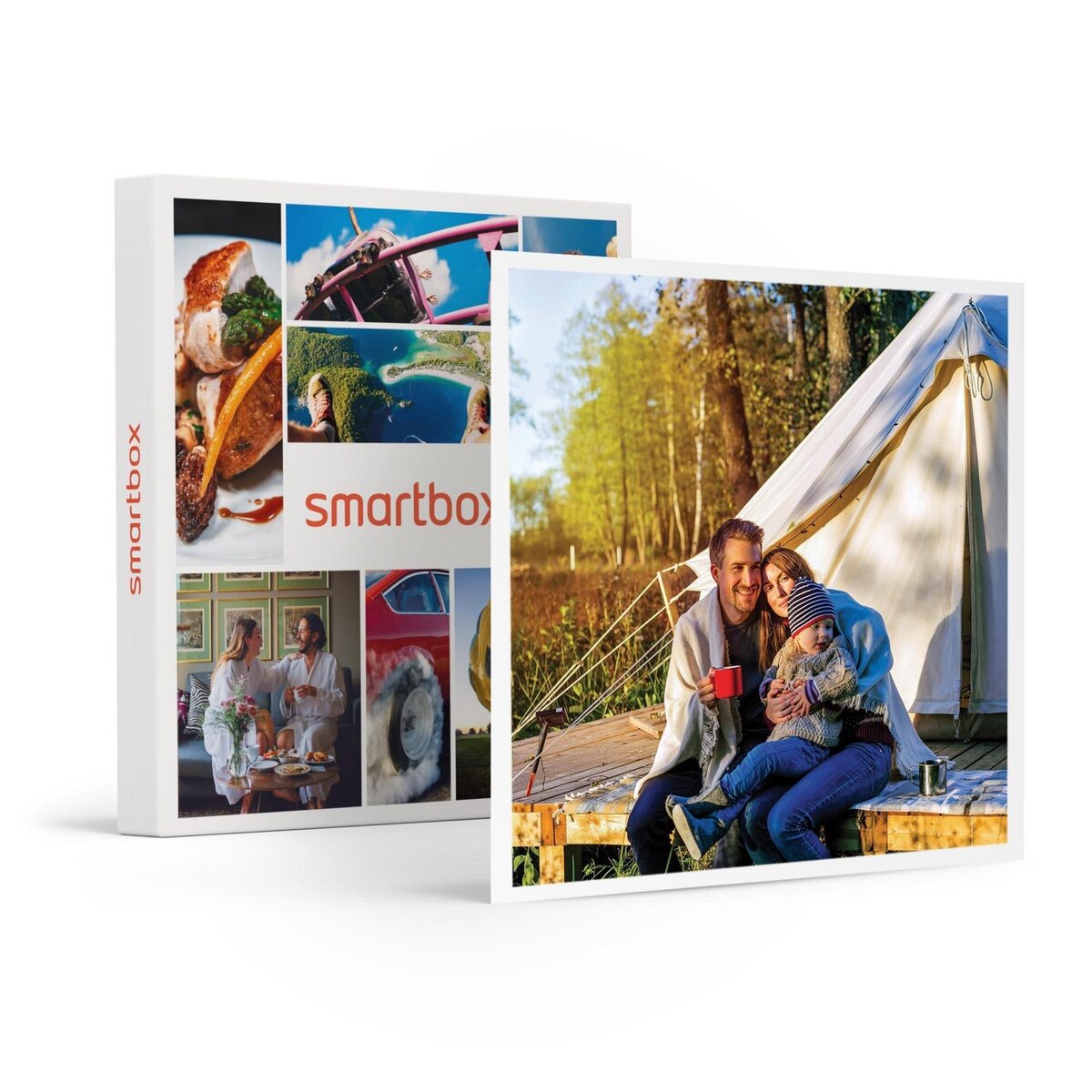 Smartbox Séjour insolite en famille : 3 jours dans un hébergement atypique - Coffret Cadeau Séjour