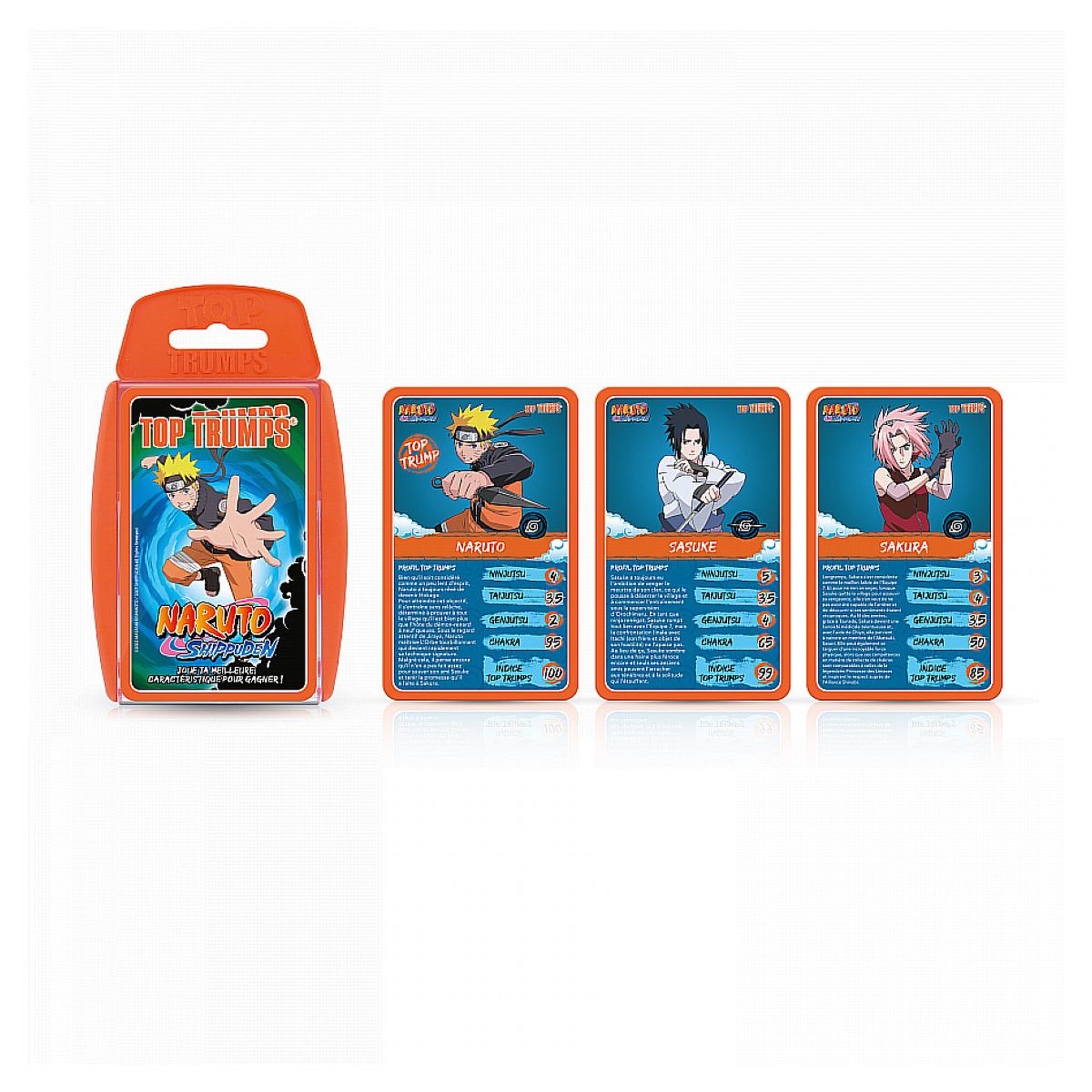 Voir la diapositive 2 : Winning Moves Top trumps - Naruto shippuden
