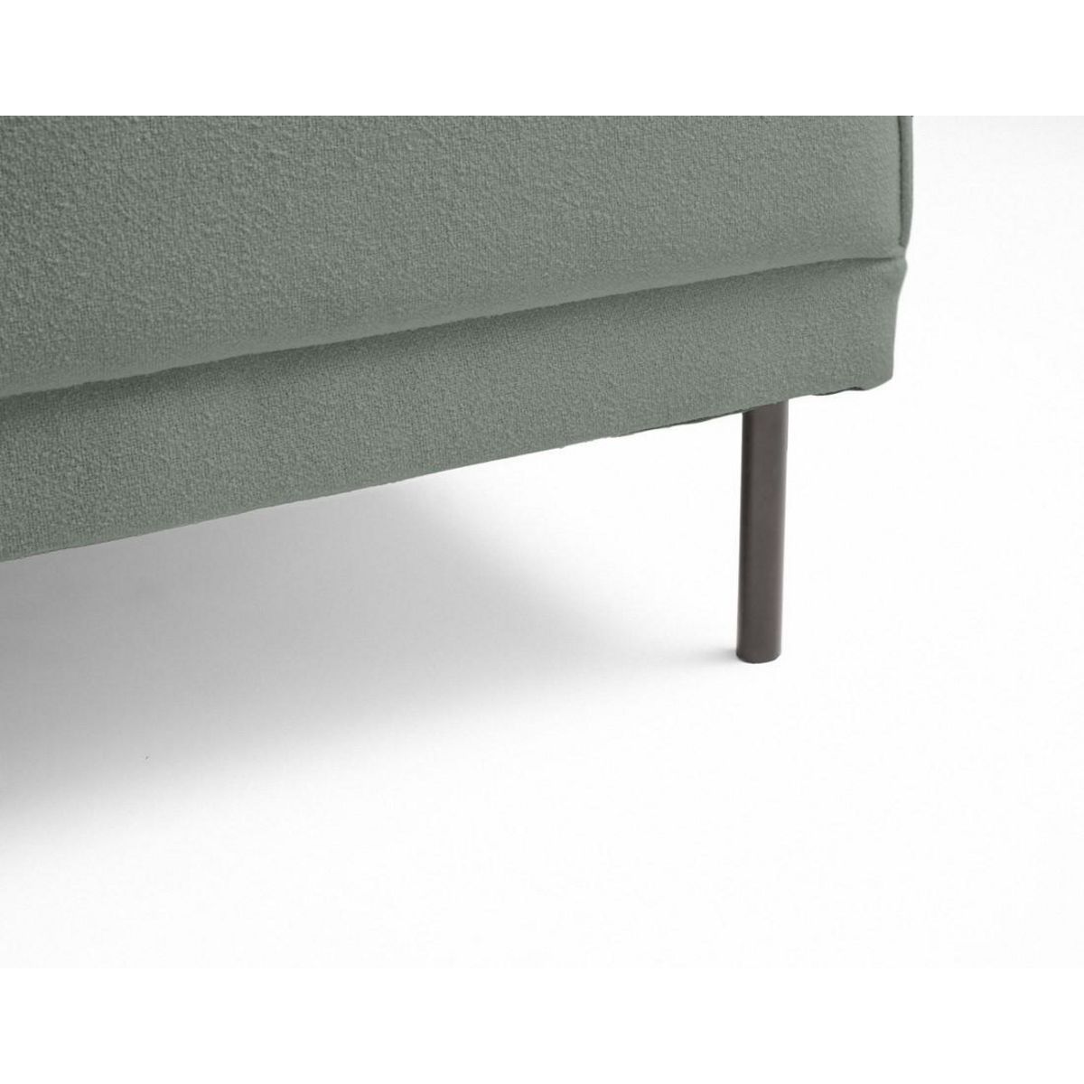 BEST MOBILIER Charlie - canapé d'angle réversible 4 places - convertible avec coffre - en tissu