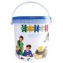 Voir la diapositive 1 : CLICS Clics Build & Play bucket, 10 in 1