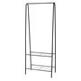 Voir la diapositive 1 : Storage solutions Storage solutions Porte vêtements avec 2 niveaux 61x34x152 cm