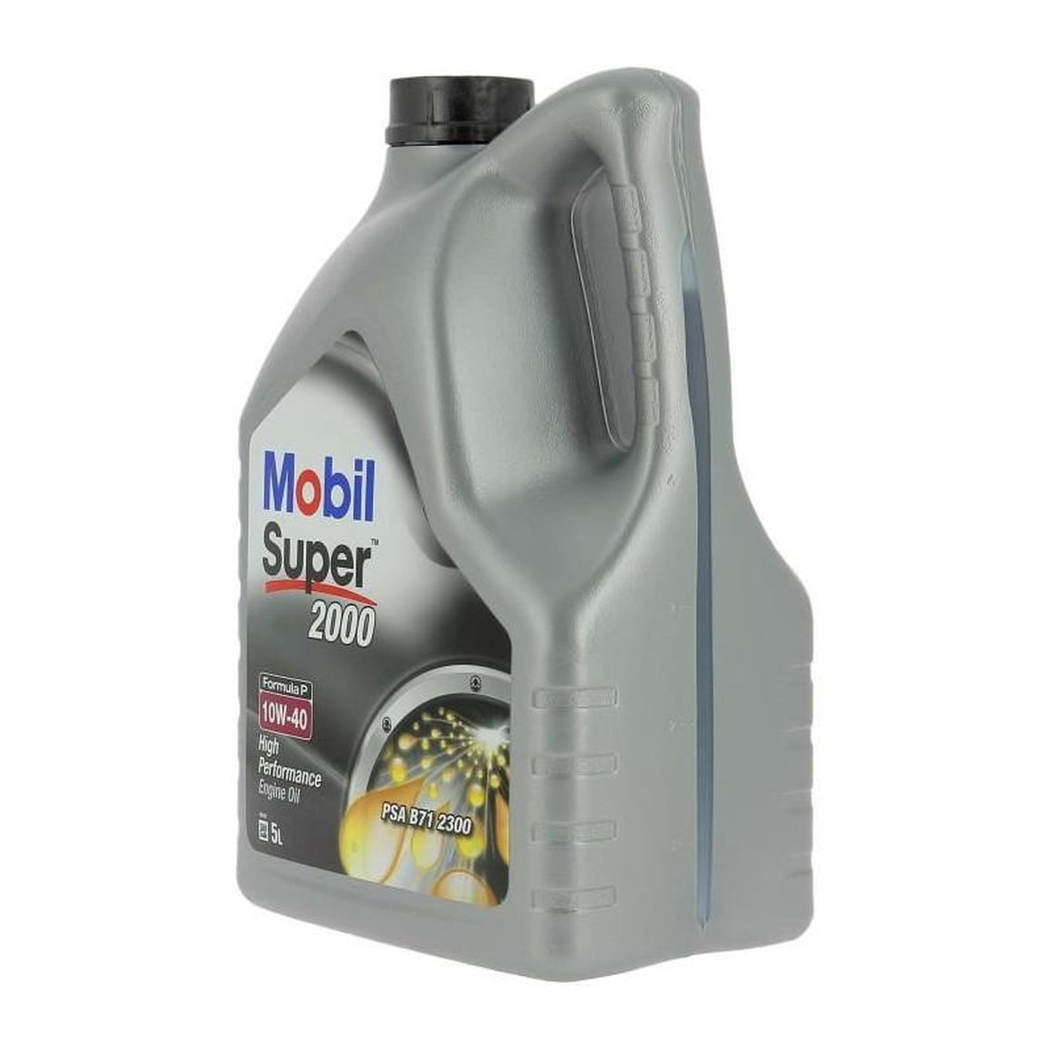 Voir la diapositive 4 : MOBIL Bidon huile de moteur - MOBIL - S2000 10W40 Formula-P - 5 L - 4 saisons