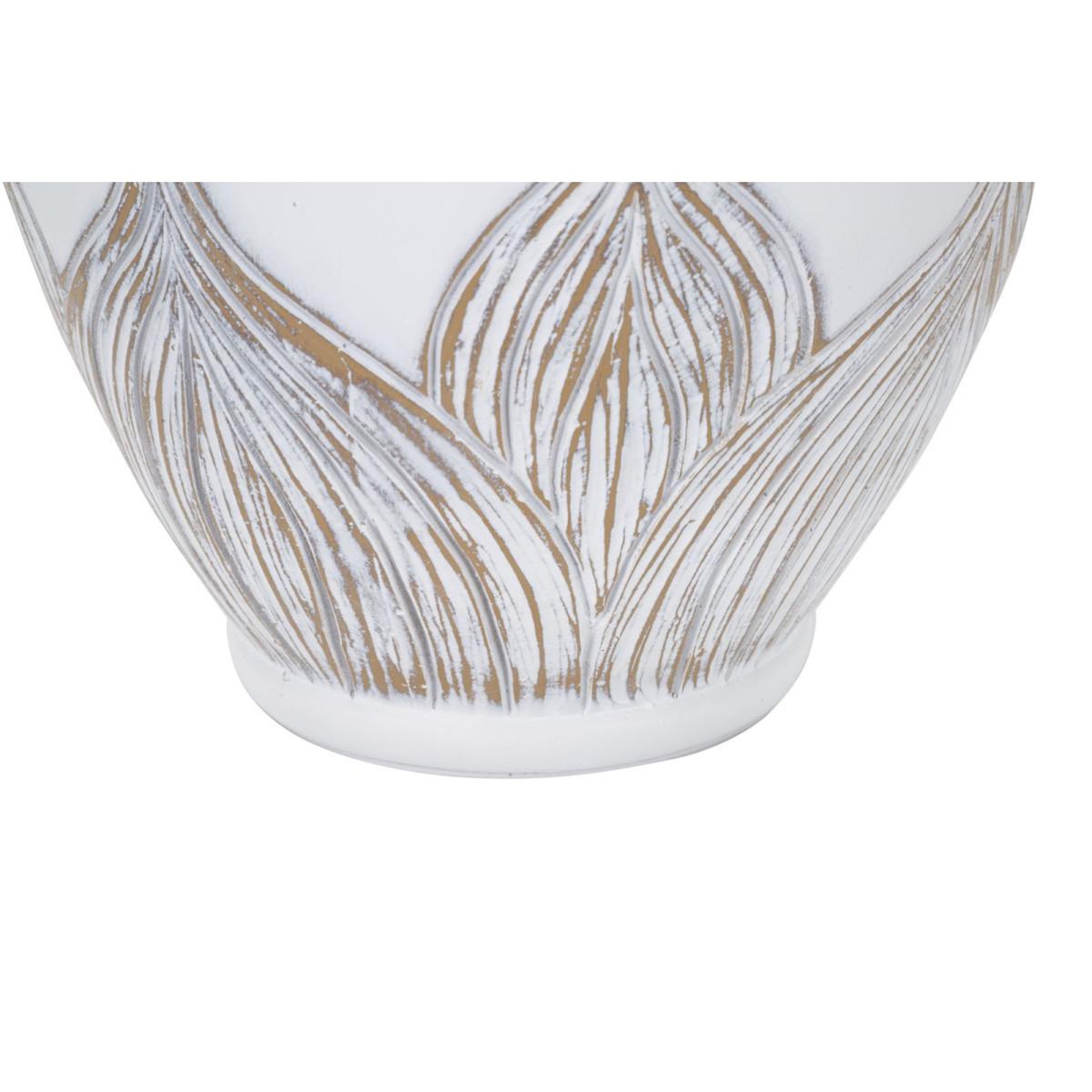 Voir la diapositive 4 : Paris Prix Lampe à poser en résine  atene  67cm blanc & naturel