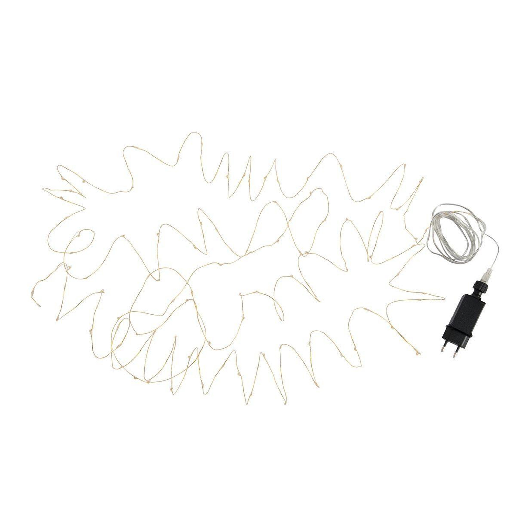 J-LINE Guirlande lumineuse led  90 leds  9m or
