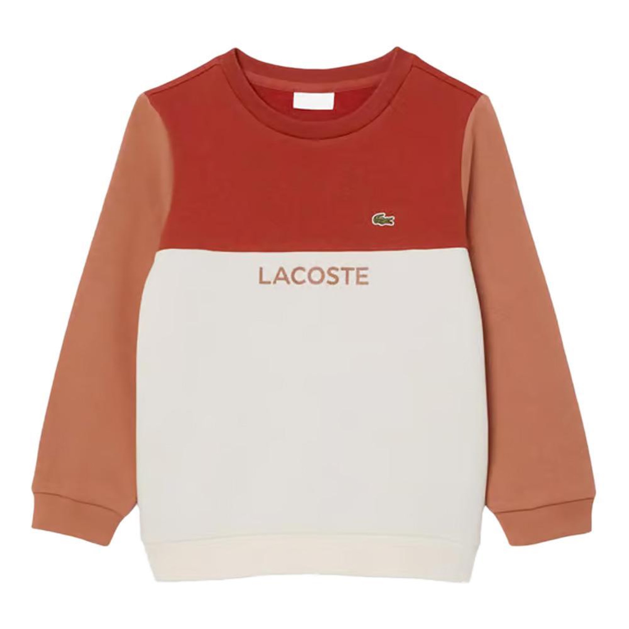 Voir la diapositive 1 : Lacoste Sweat Beige/ Garçon Lacoste Block Fleece