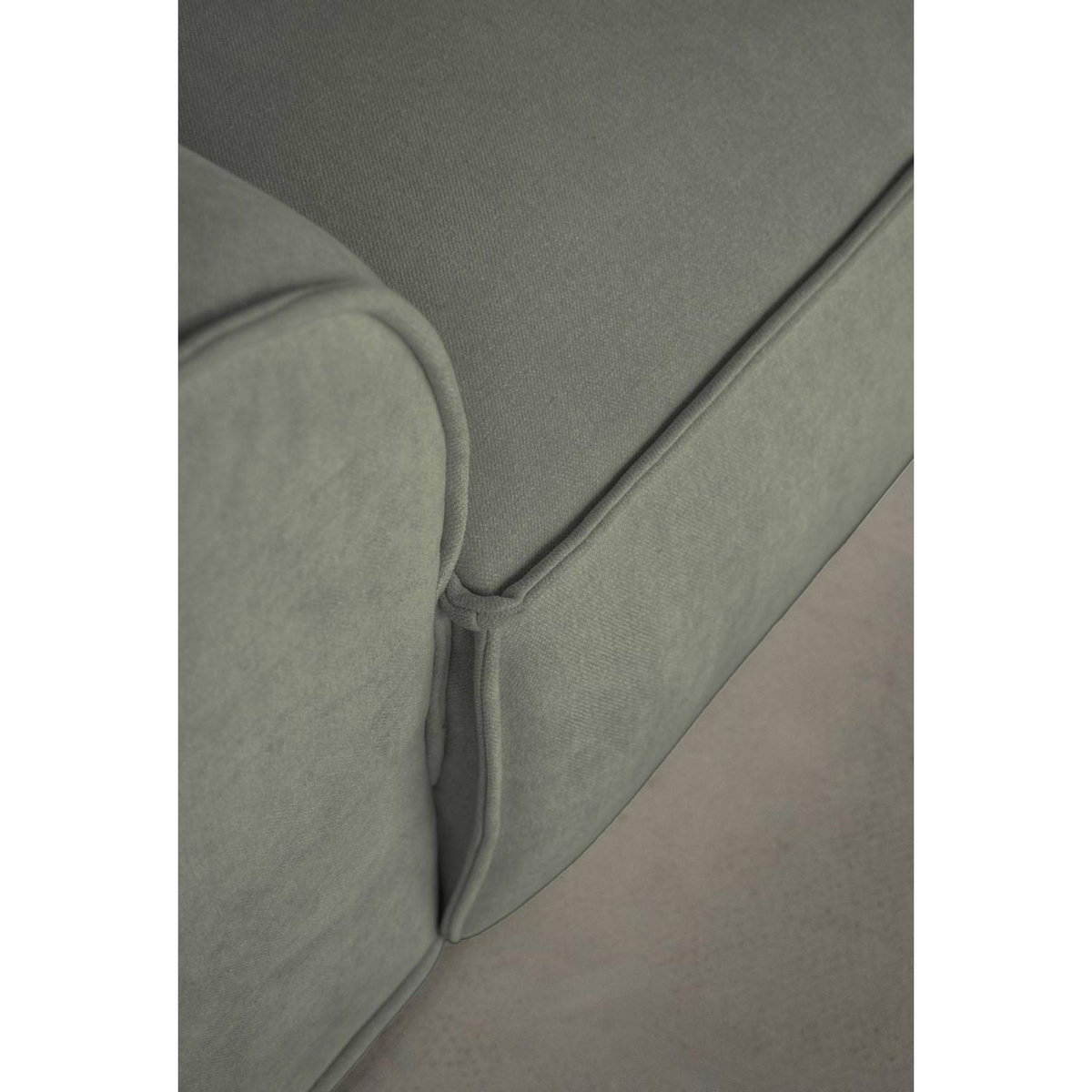 BEST MOBILIER Felix - canapé modulable d'angle droit 4 places en tissu texturé