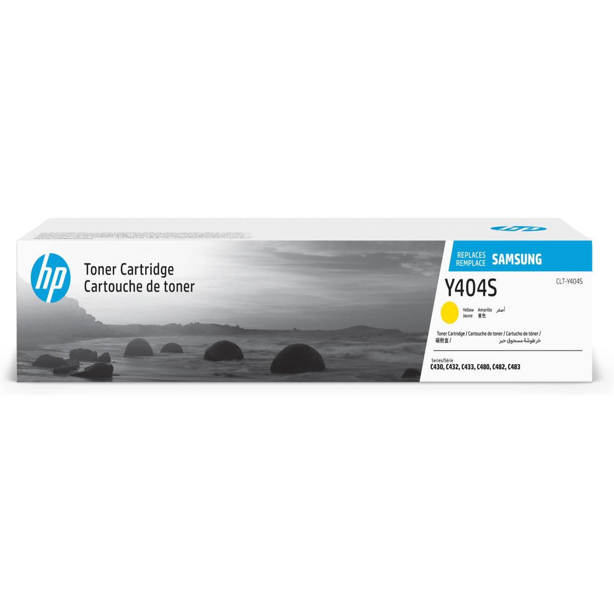 Voir la diapositive 2 : HP Cartouche de toner jaune Samsung CLT-Y404S SU444A pour SL-C430W/SL-C480W/SL-C480FW