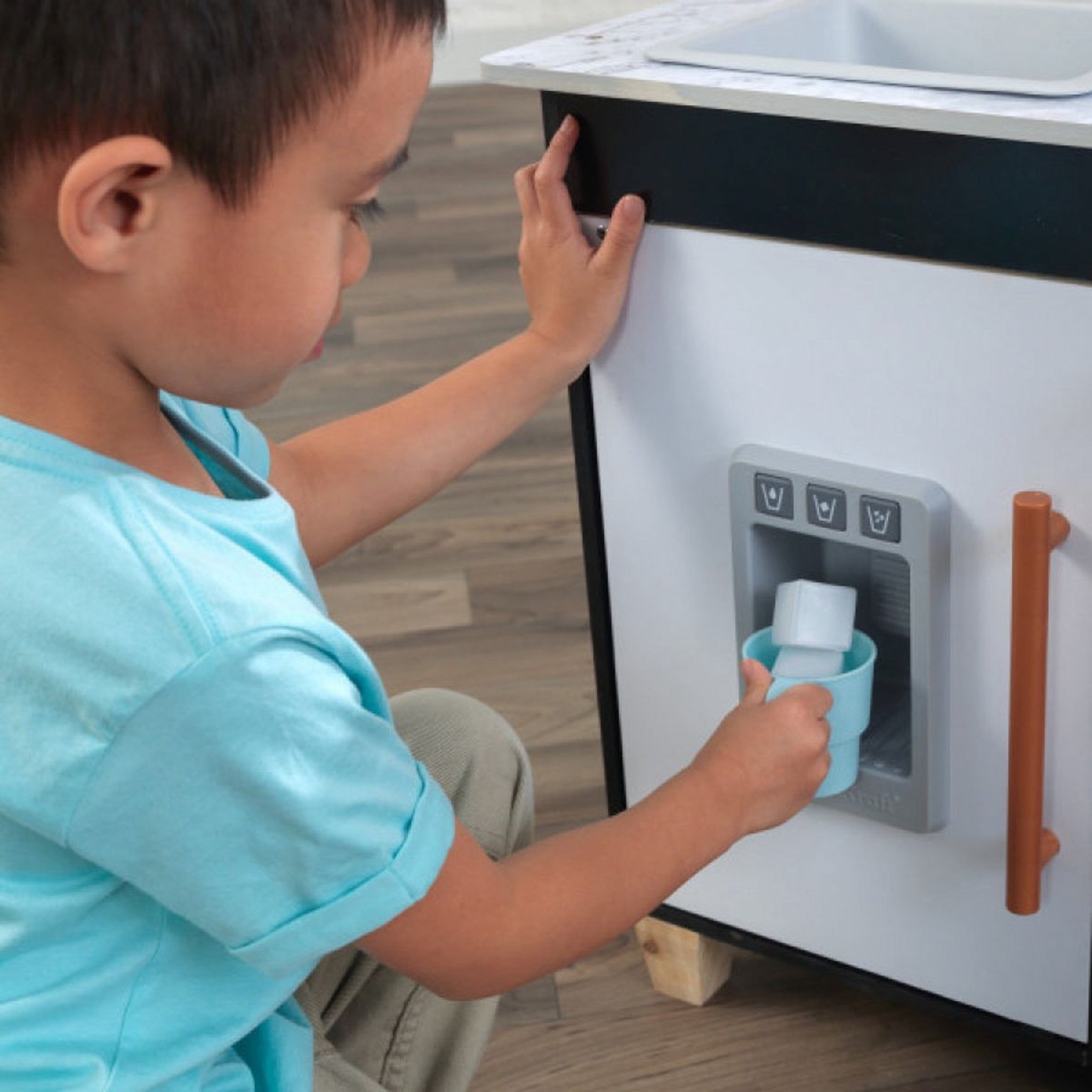 Voir la diapositive 3 : Kidkraft Cuisine enfant en bois Artisan Island - Jouet d'imitation
