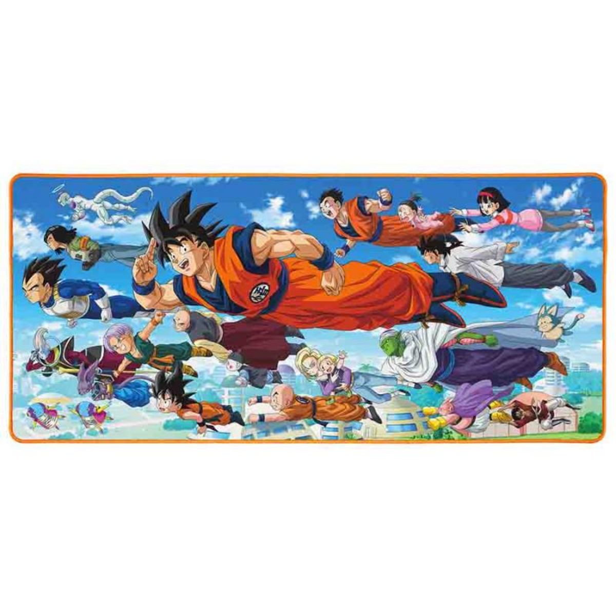 Subsonic Dragon Ball Super - Tapis de souris antidérapant XXL 90 mm x 40 mm - Licence officielle