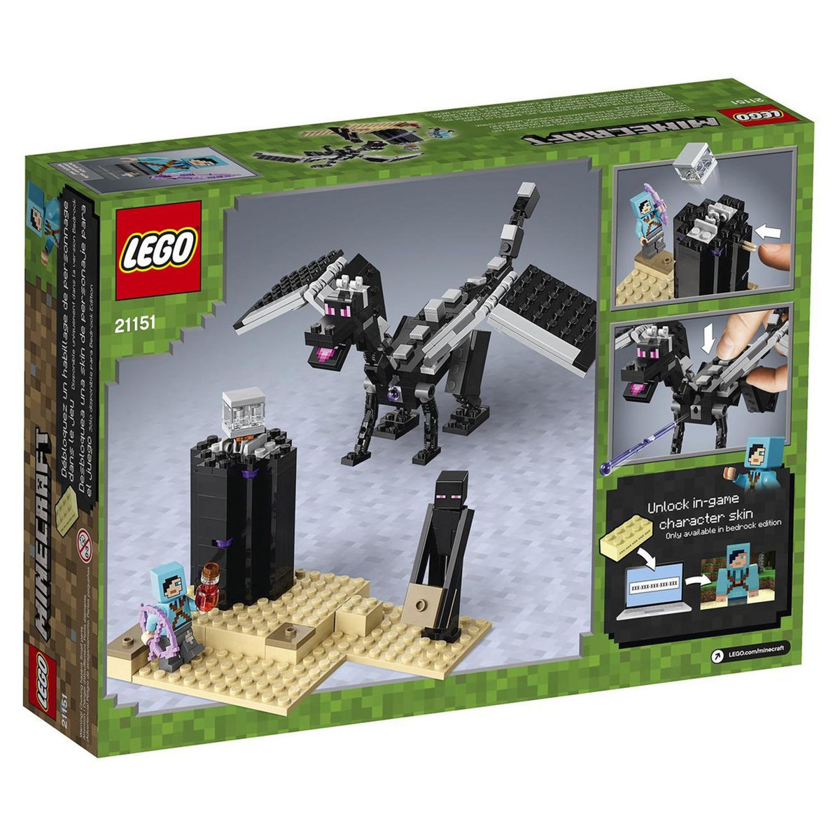 LEGO Minecraft 21151 - La bataille de l'End 