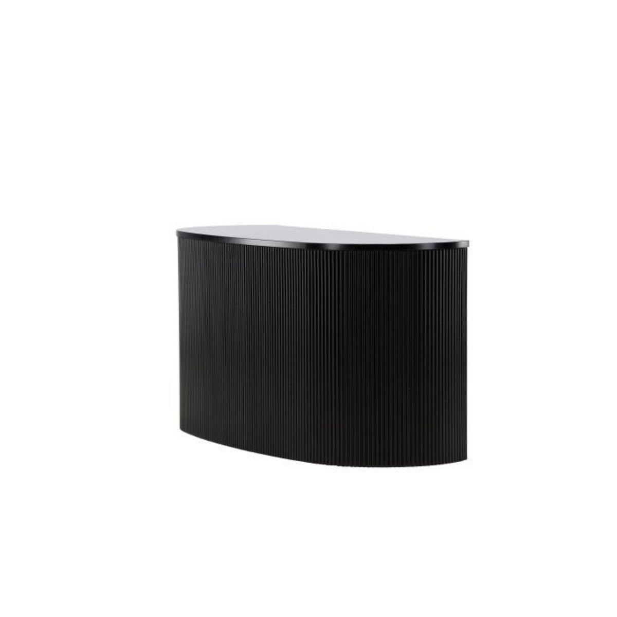 Paris Prix Console Design Nervuré  Loca  120cm Noir