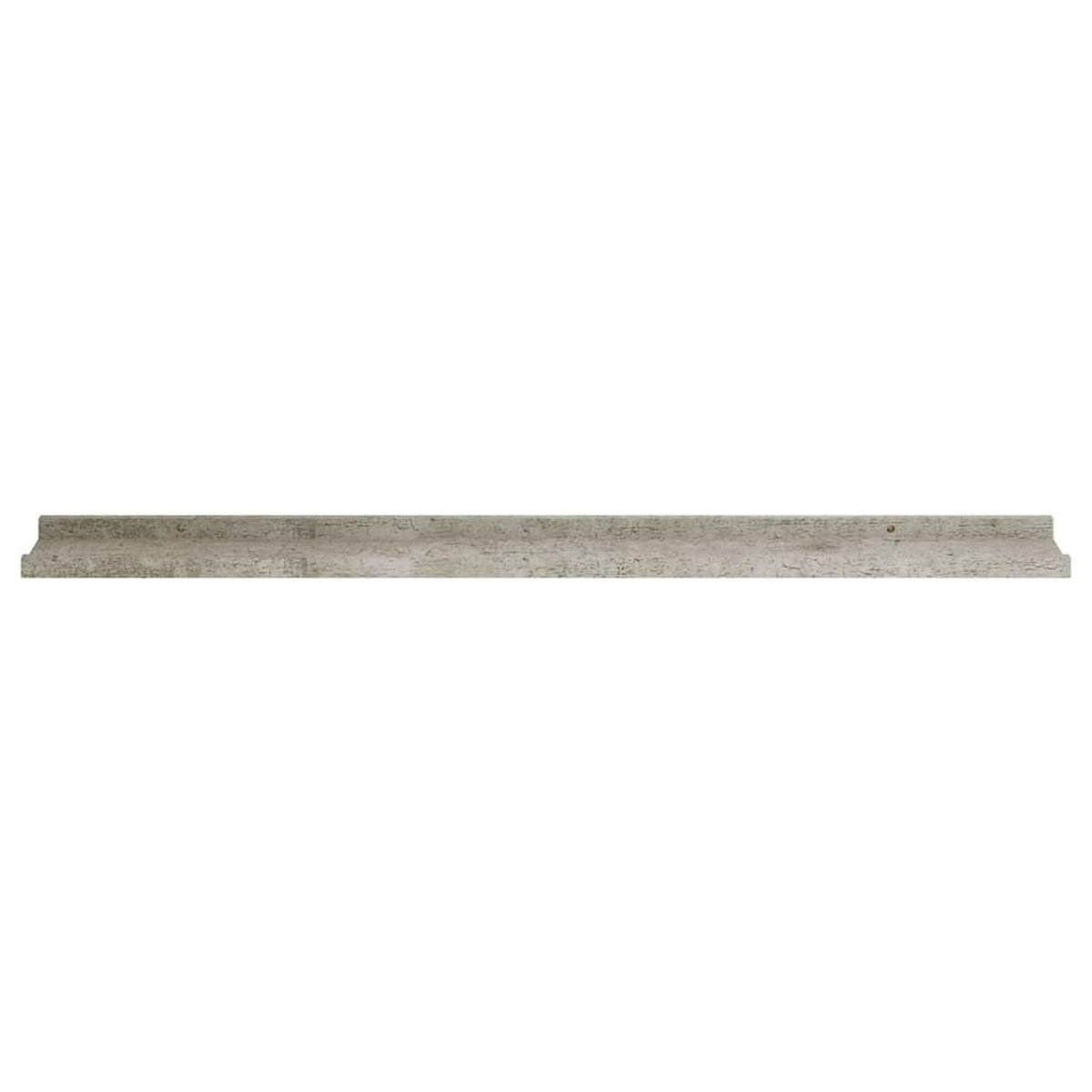 VIDAXL Etageres murales 4 pcs Gris beton 100x9x3 cm