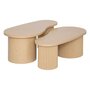 Voir la diapositive 1 : ATMOSPHERA Lot de 2 Tables Basses  Soleya  99cm Naturel