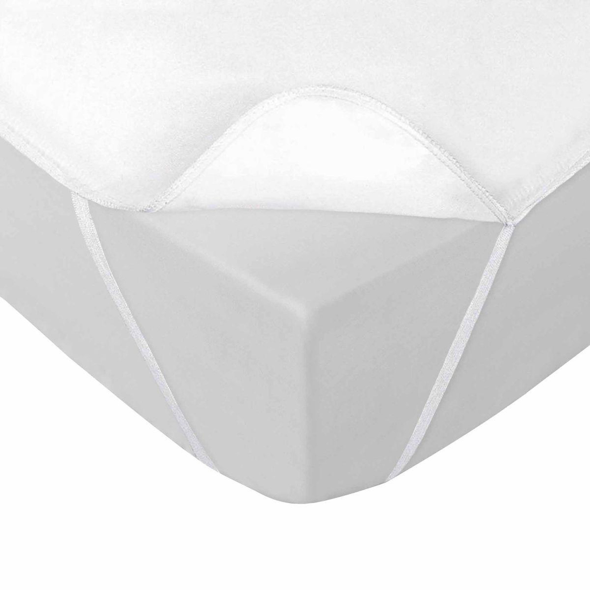 Douceur d'Intérieur Alèse Imperméable Avec Elastiques  Shelly  90x190cm Blanc