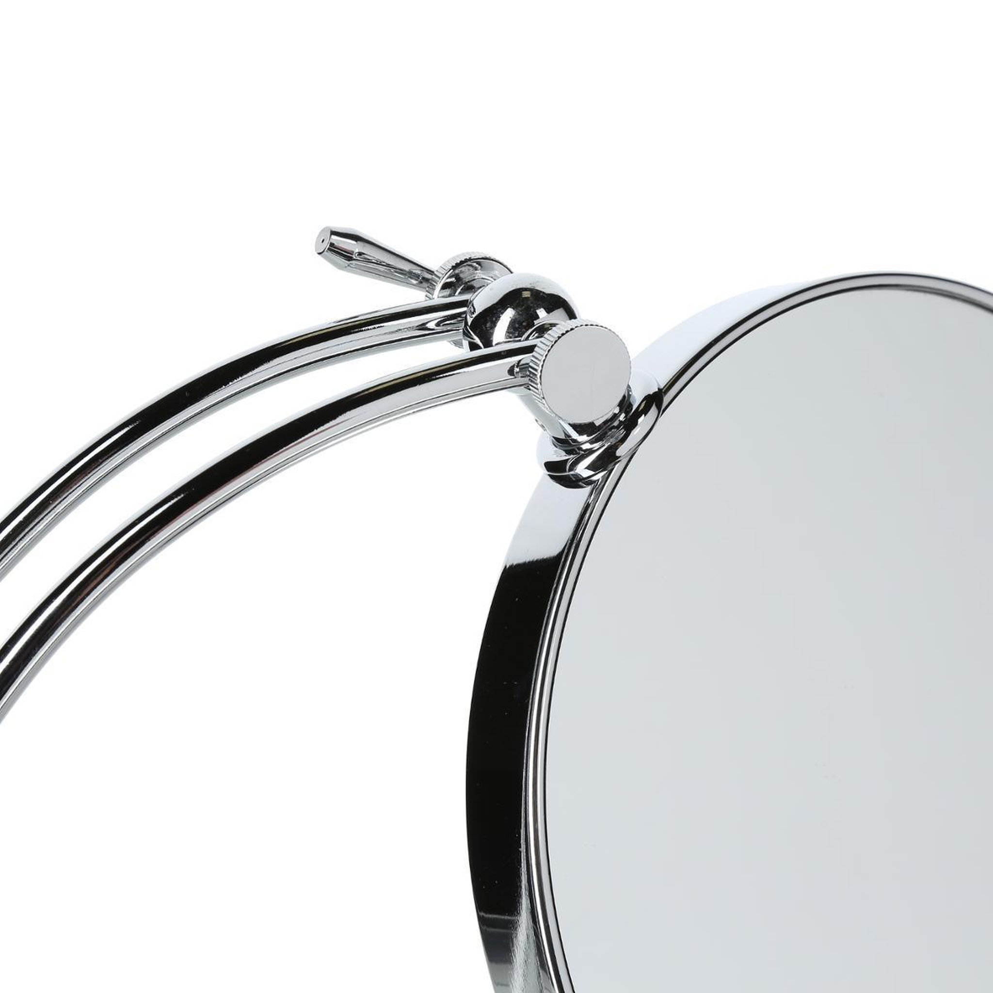 Voir la diapositive 2 : Body beauty Miroir à Poser Pivotant  Double Face  Argent