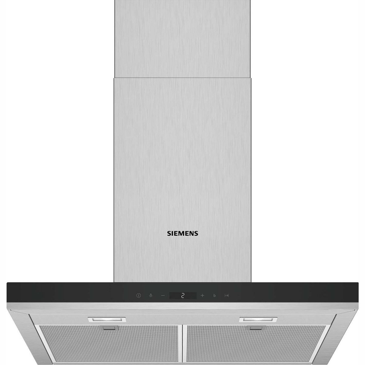 Siemens Hotte décorative murale 60 cm 674m3/h inox - lc67bhp50