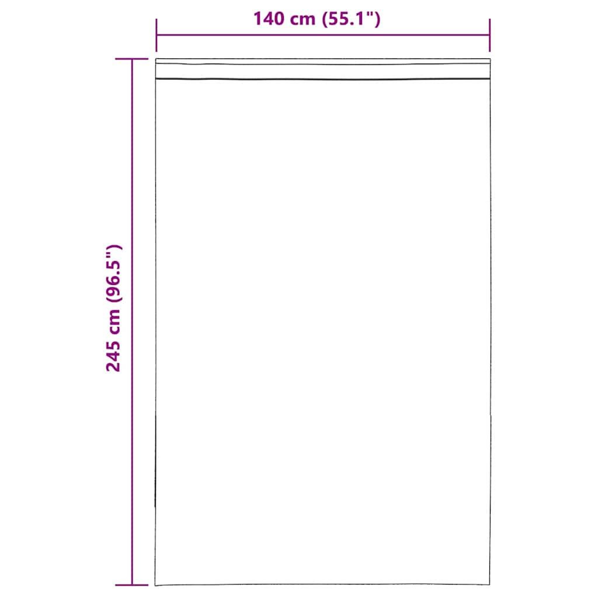 Voir la diapositive 6 : VIDAXL Rideaux en voile avec boucles 2 pcs gris fonce 140x245 cm