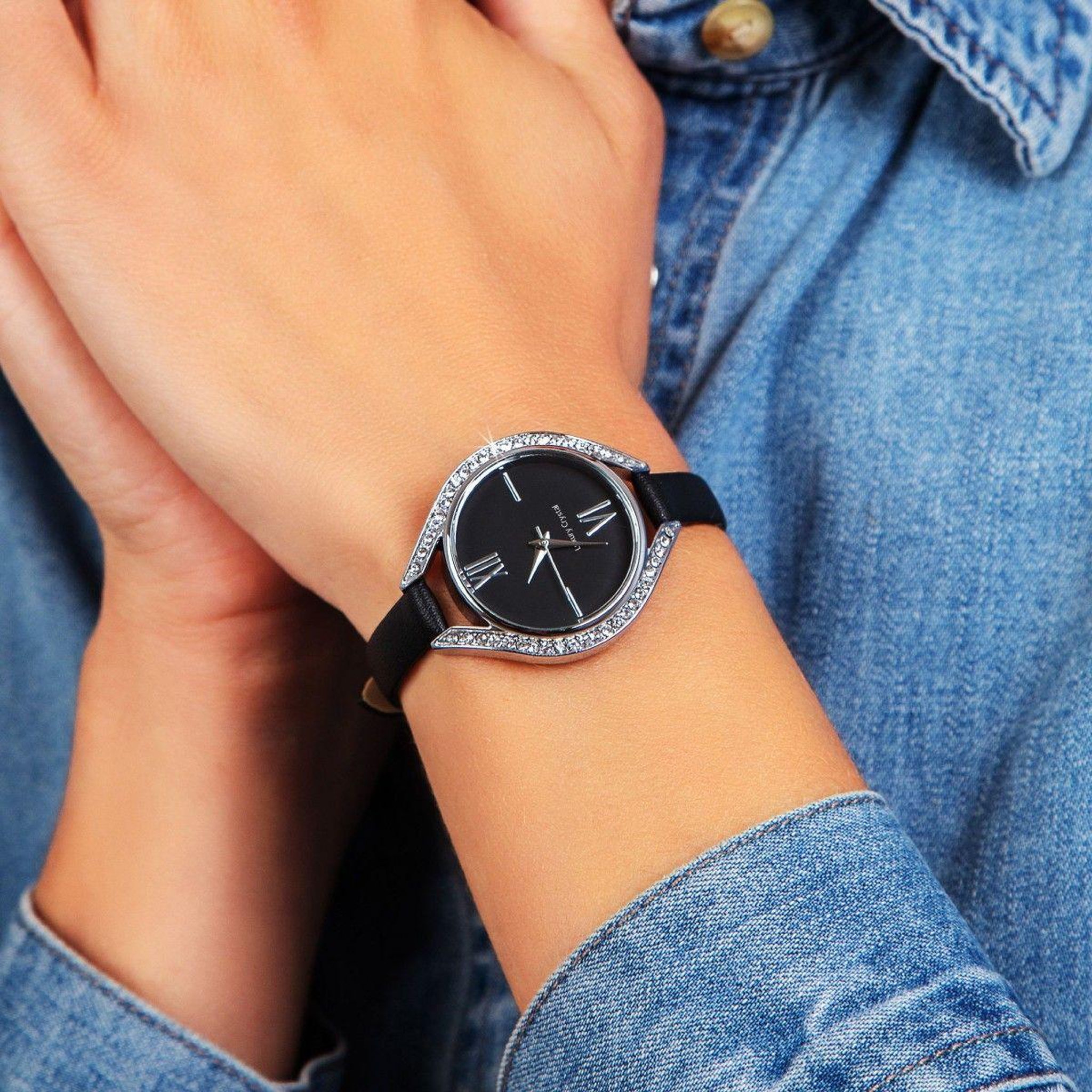 Voir la diapositive 2 : SC CRYSTAL Montre par SC Crystal®