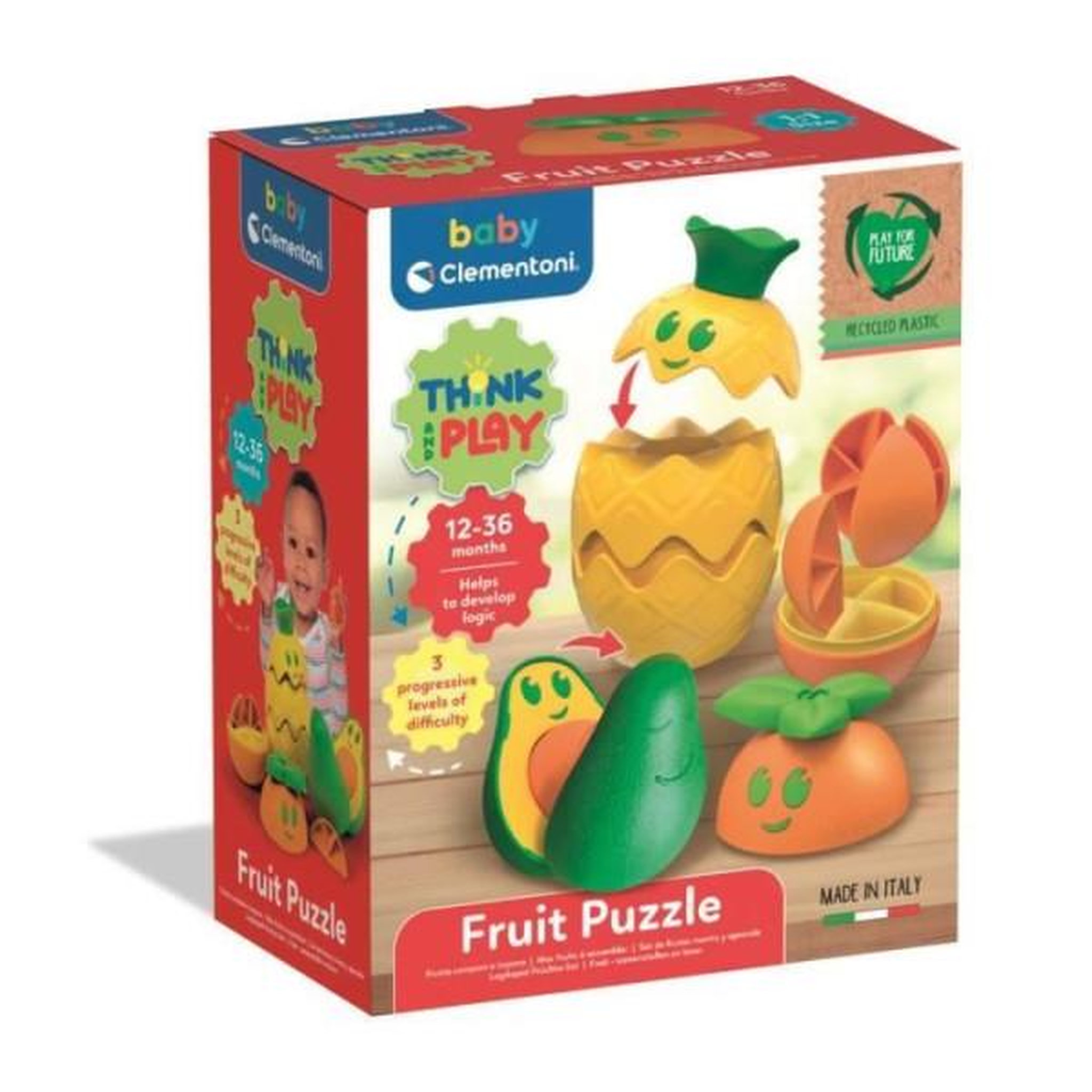 CLEMENTONI Clementoni - mes fruits a assembler