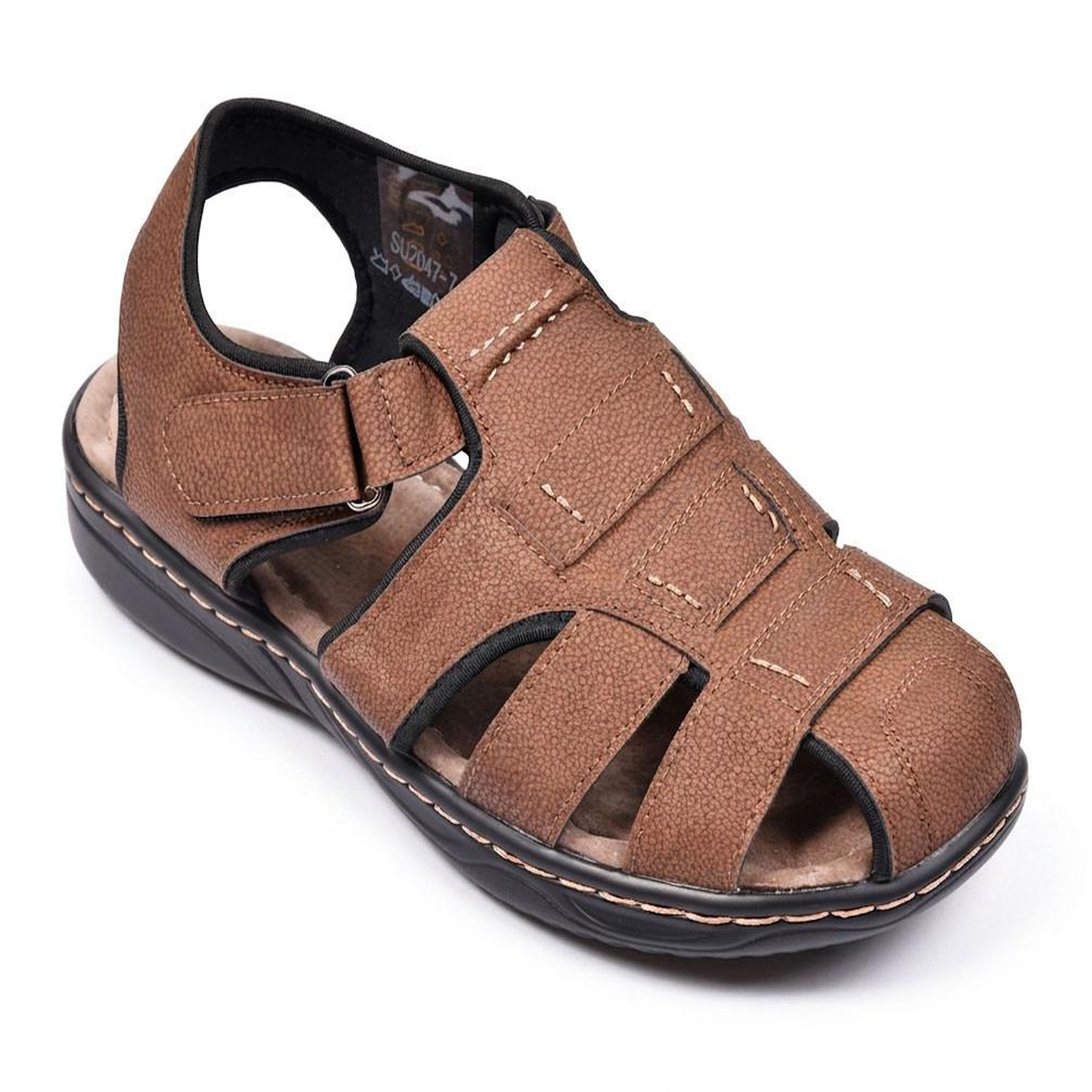 Voir la diapositive 1 : OZABI OZABI Sandales fermees homme confort ete aerées