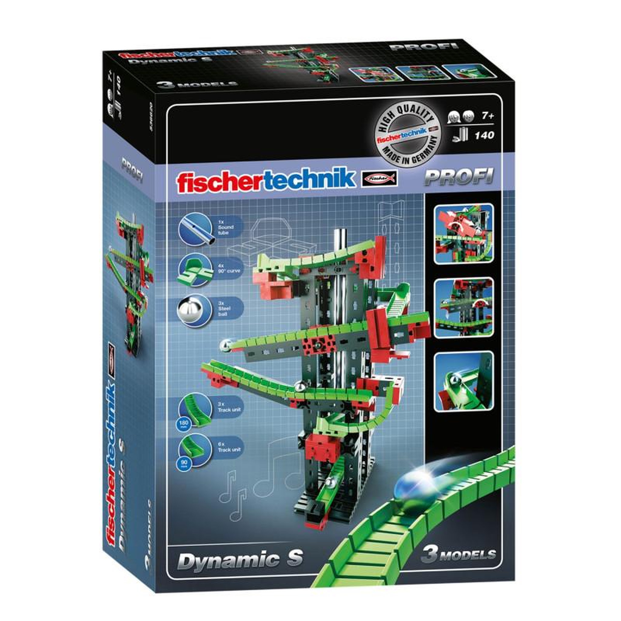 Fischer Fischertechnik Dynamic Set-S, 140dlg.