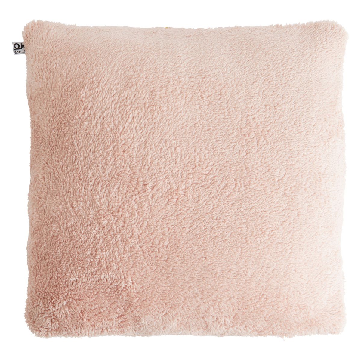 ACTUEL Coussin déco en sherpa 280 g/m²SOFT 