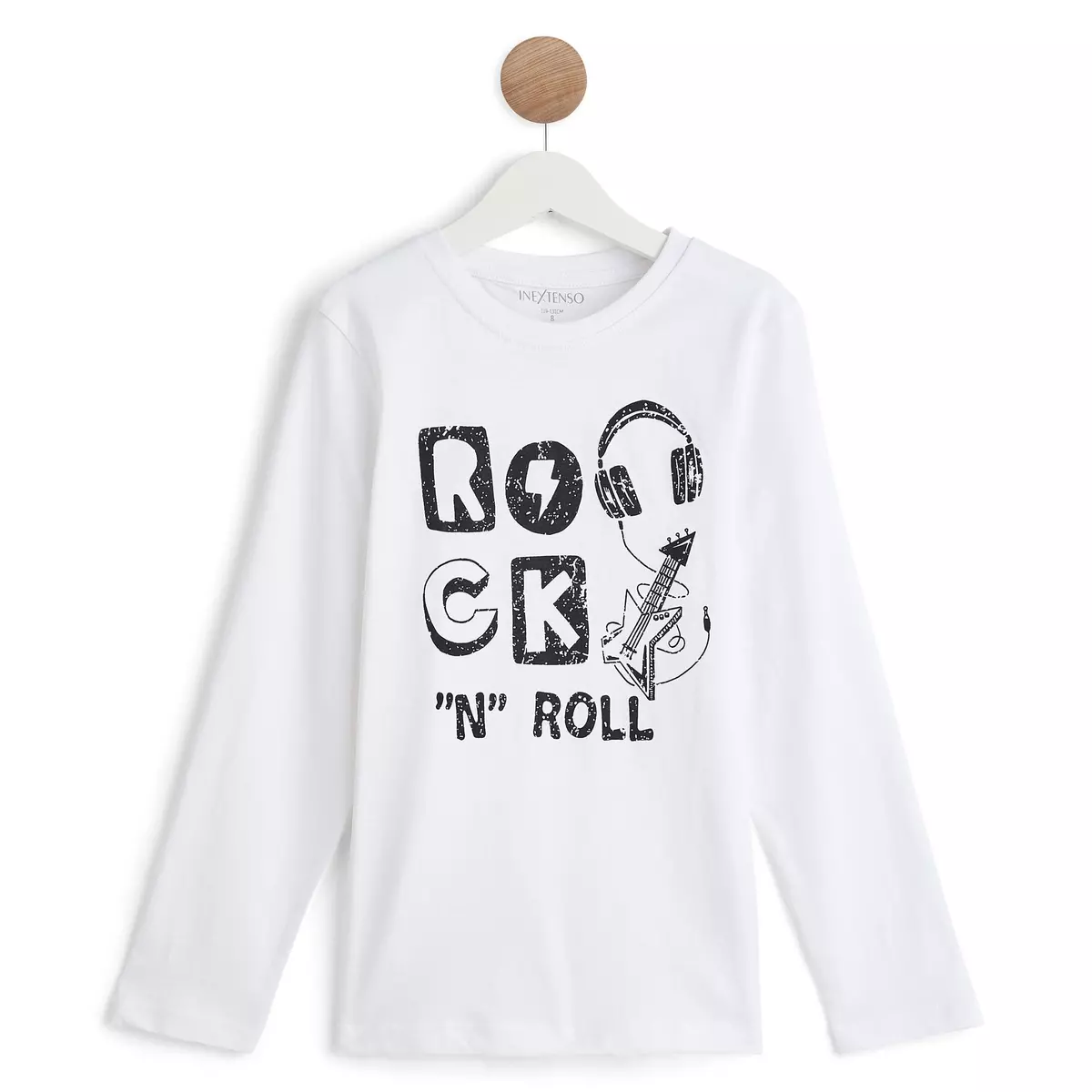 IN EXTENSO T-shirt manches longues rock n roll garçon