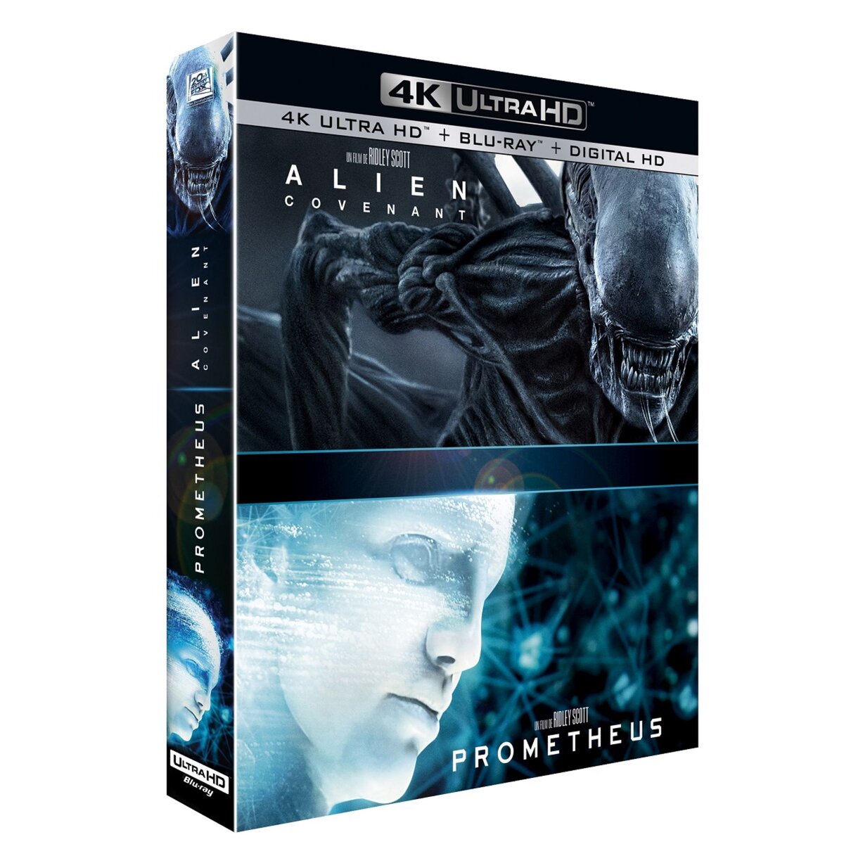 Alien : Covenant + Prometheus Blu-Ray 4K