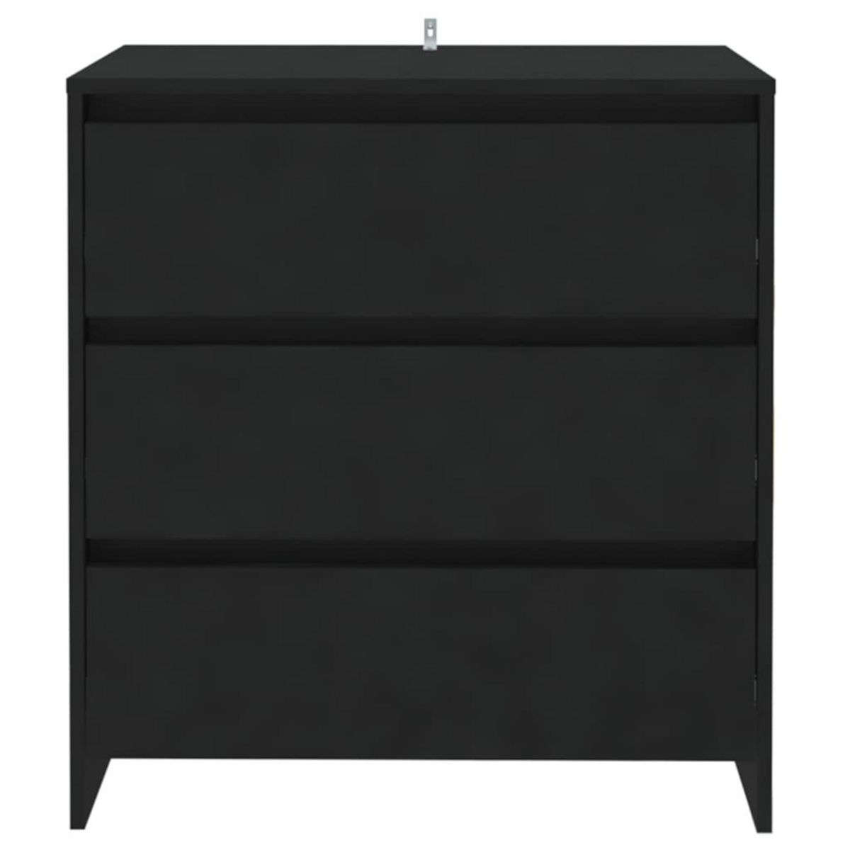 VIDAXL Buffet Noir 70x41x75 cm Bois d'ingenierie