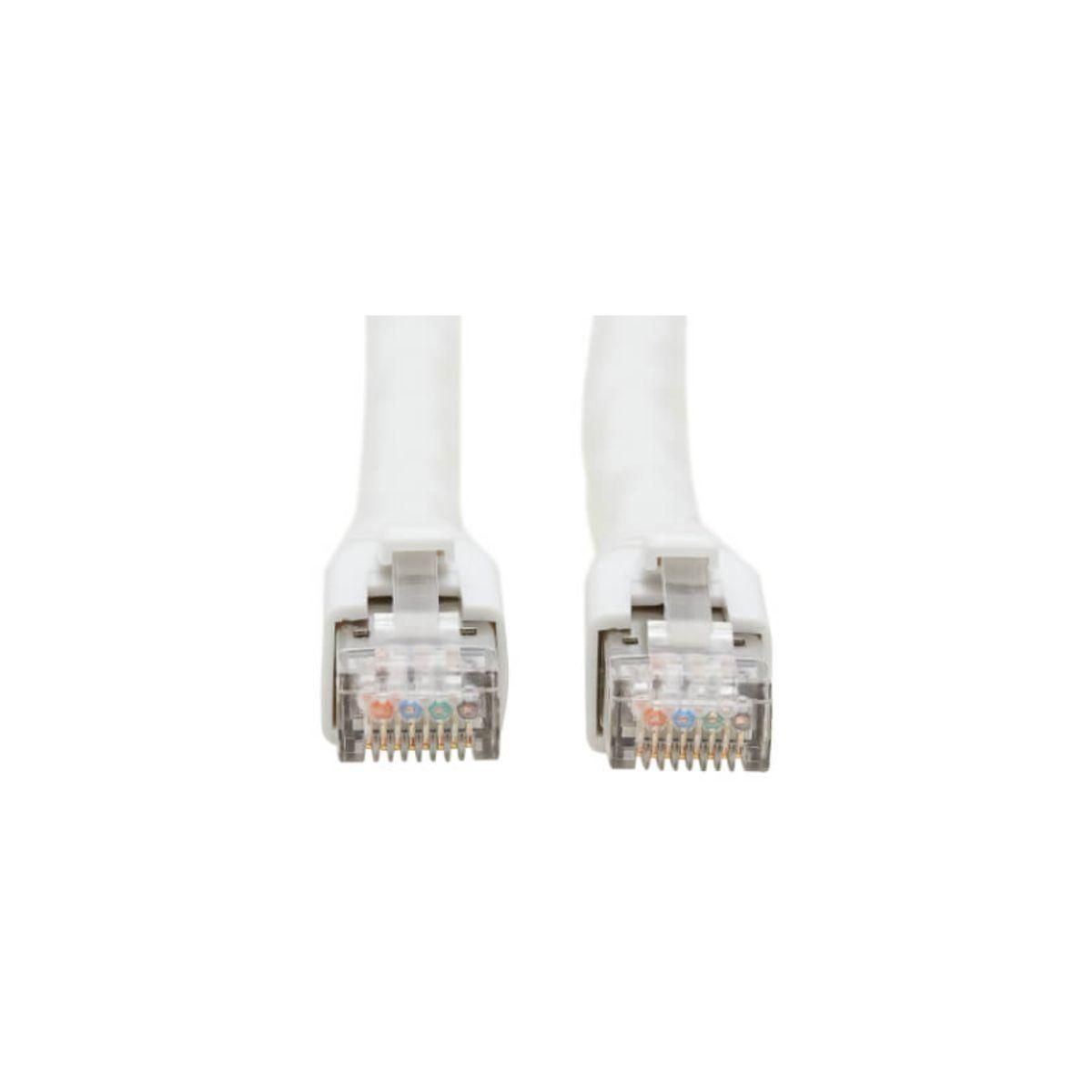 Eaton Câble Ethernet 4.57M Droit CAT8 Blanc