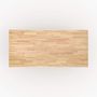 Voir la diapositive 6 : Rendez vous déco Table rectangulaire en bois d'hévéa massif foncé 8 personnes - Robin