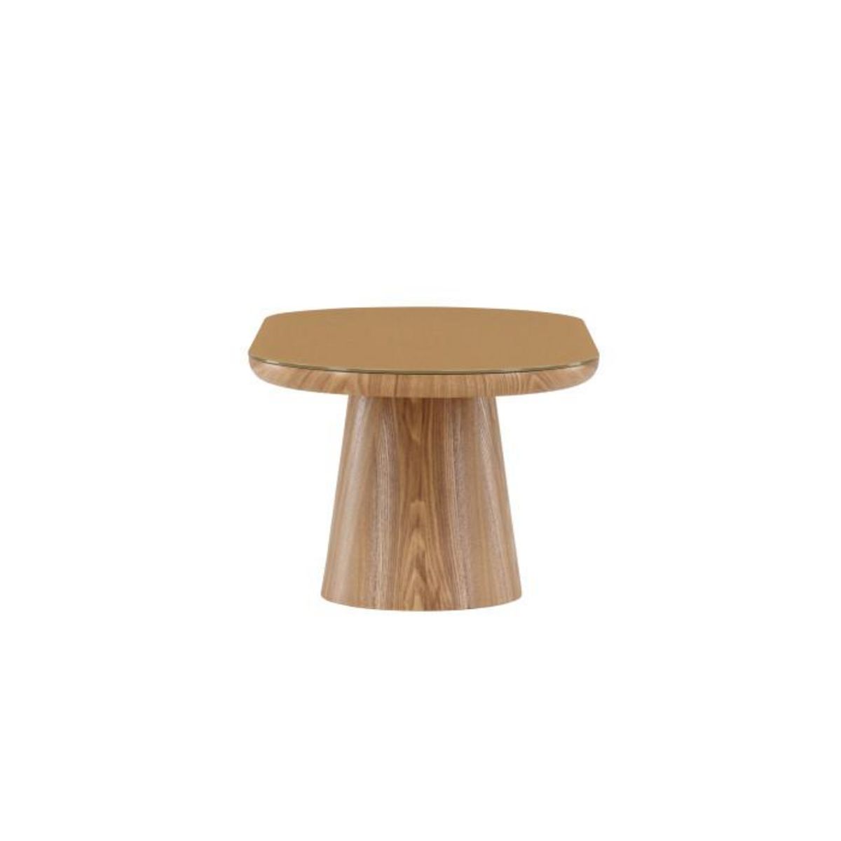 Paris Prix Table Basse en Verre  Castor  120cm Naturel