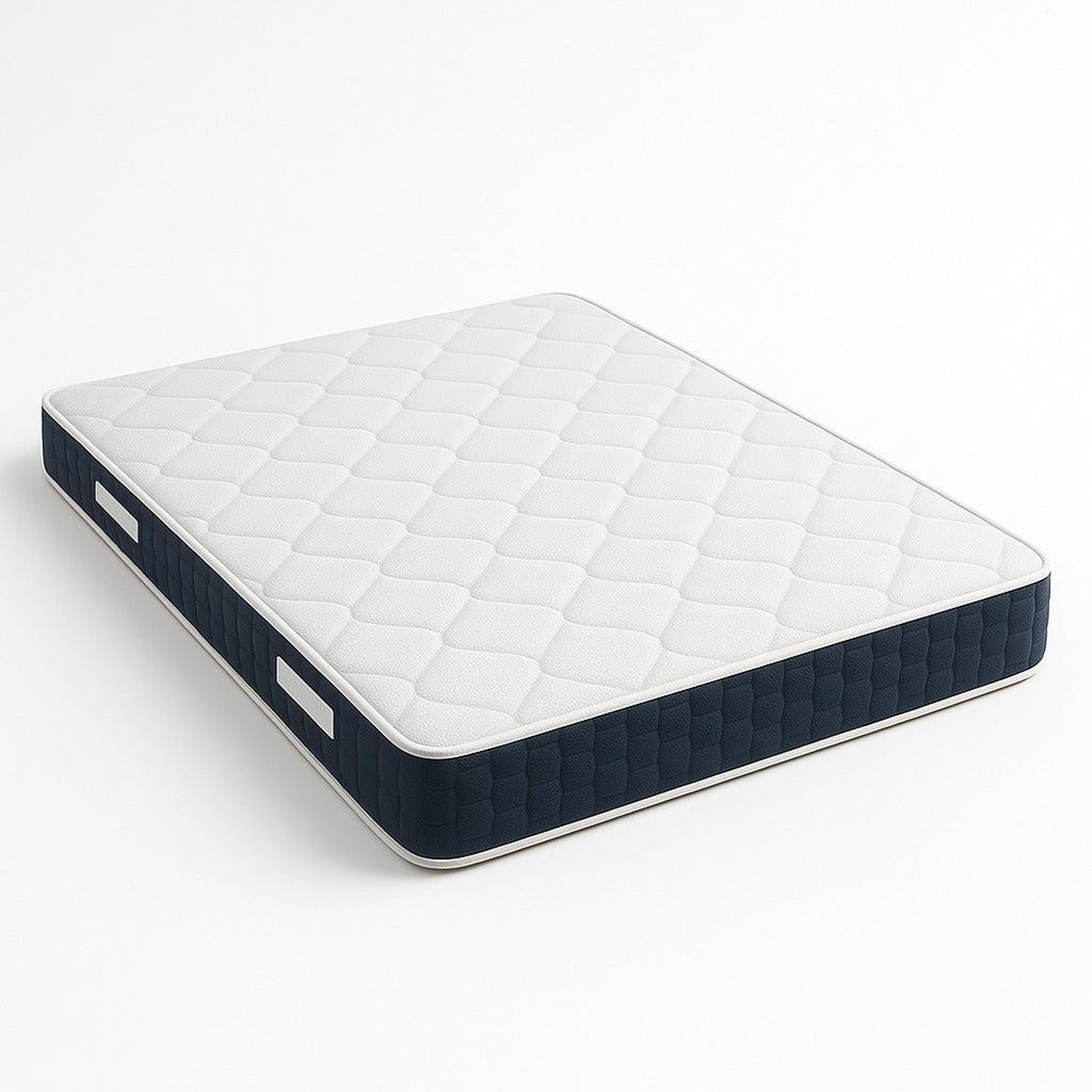Voir la diapositive 1 : THE WHITE STONE Matelas 80x190 cm à Ressorts Ensachés & Mémoire de Forme | Hauteur 30 cm | Hypoallergénique & Respirant | Dispositif Médical Classe 1 | Fabriqué en Italie