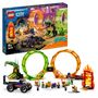 Voir la diapositive 2 : LEGO City 60339 L&rsquo;Arène de Cascade avec Double Looping, Jouet de Monster Truck