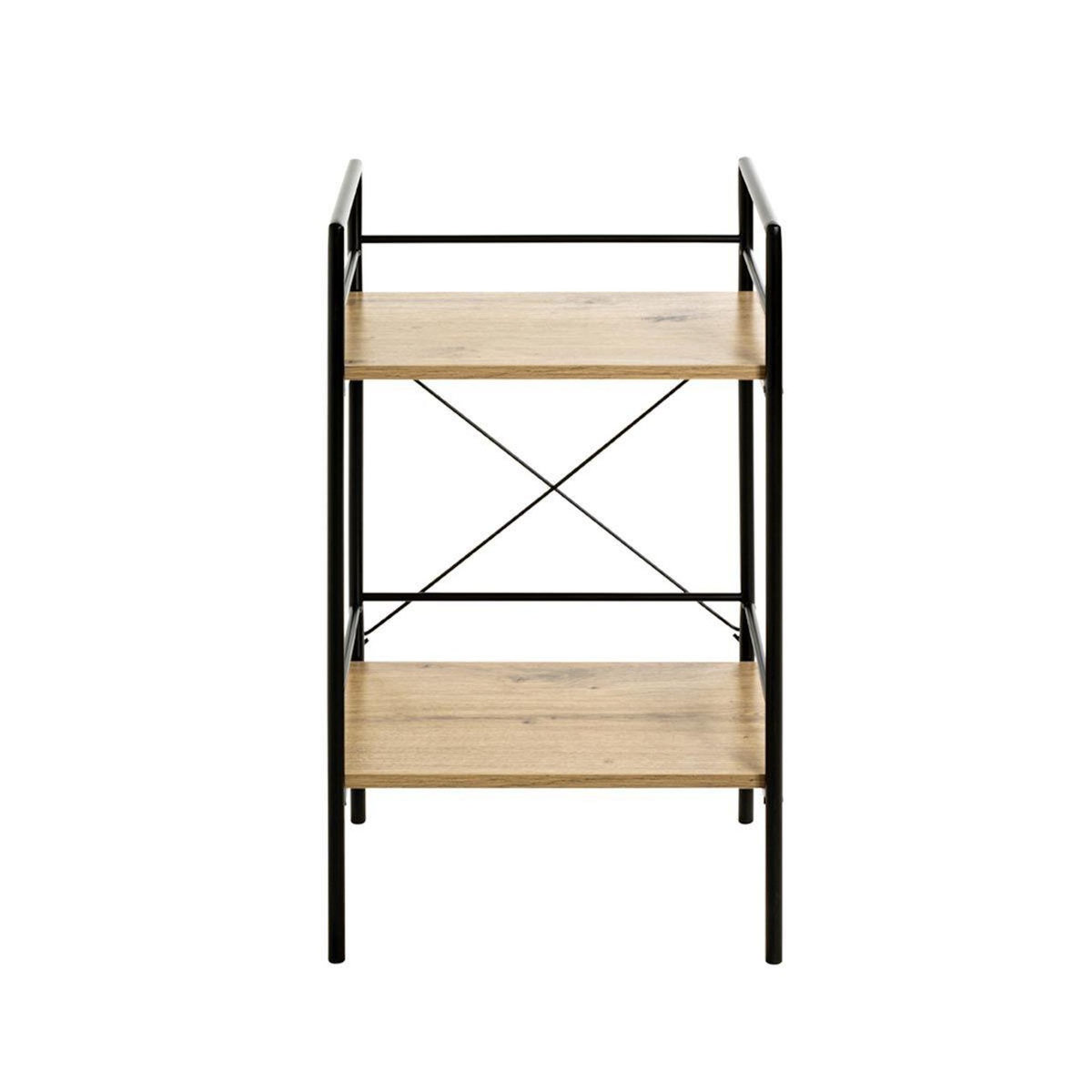 Paris Prix Table d'Appoint 2 Niveaux  Fidelo  62cm Chêne