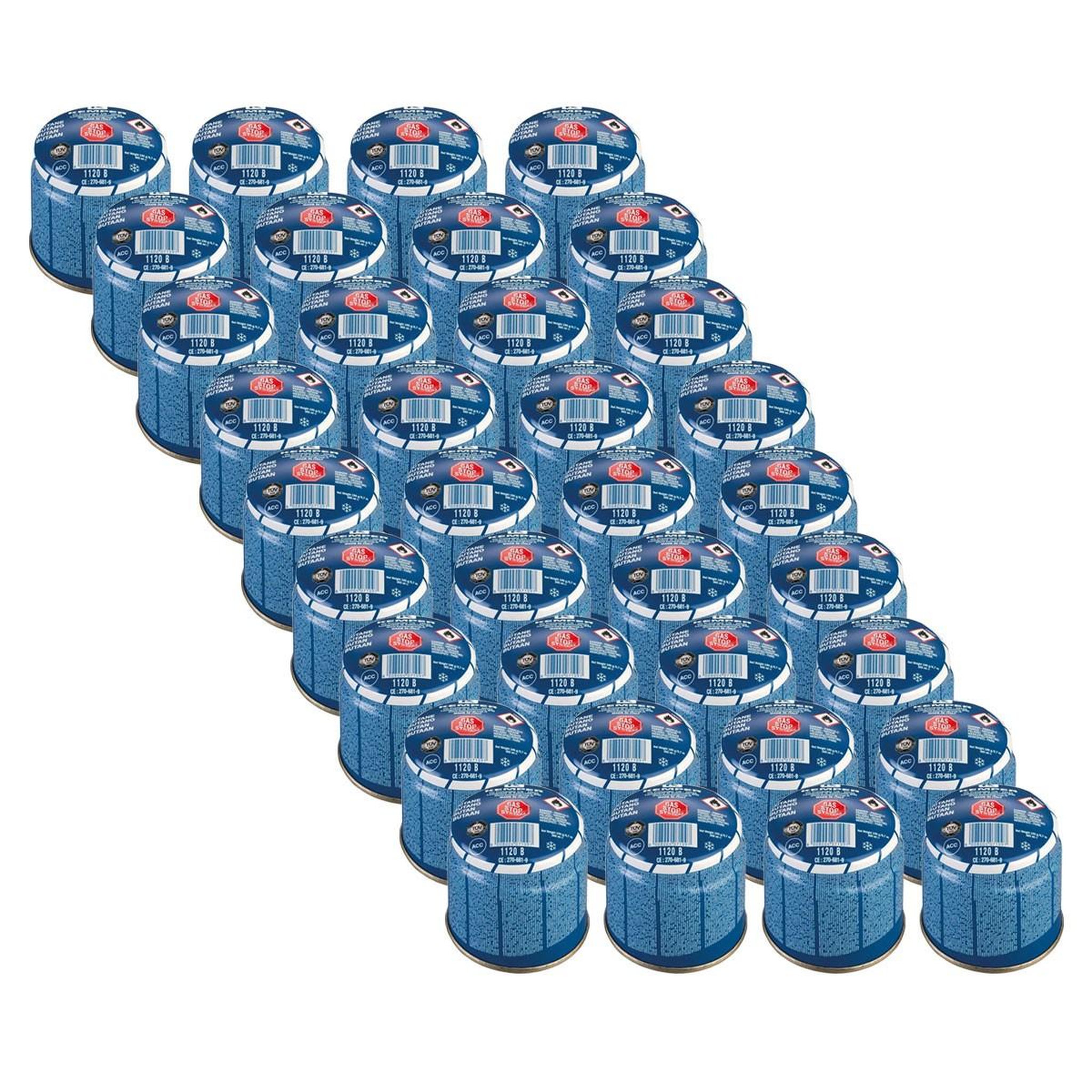 Kemper Pack de 36 Cartouches gaz 190g butane perçable sécurité stop-gaz Kemper