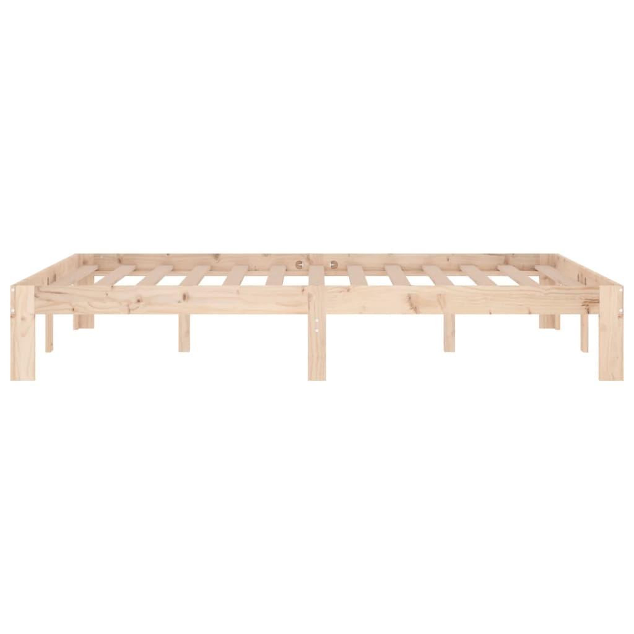 Voir la diapositive 5 : VIDAXL Cadre de lit sans matelas 120x190 cm