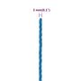 Voir la diapositive 6 : VIDAXL Corde de travail Bleu 3 mm 100 m Polypropylene