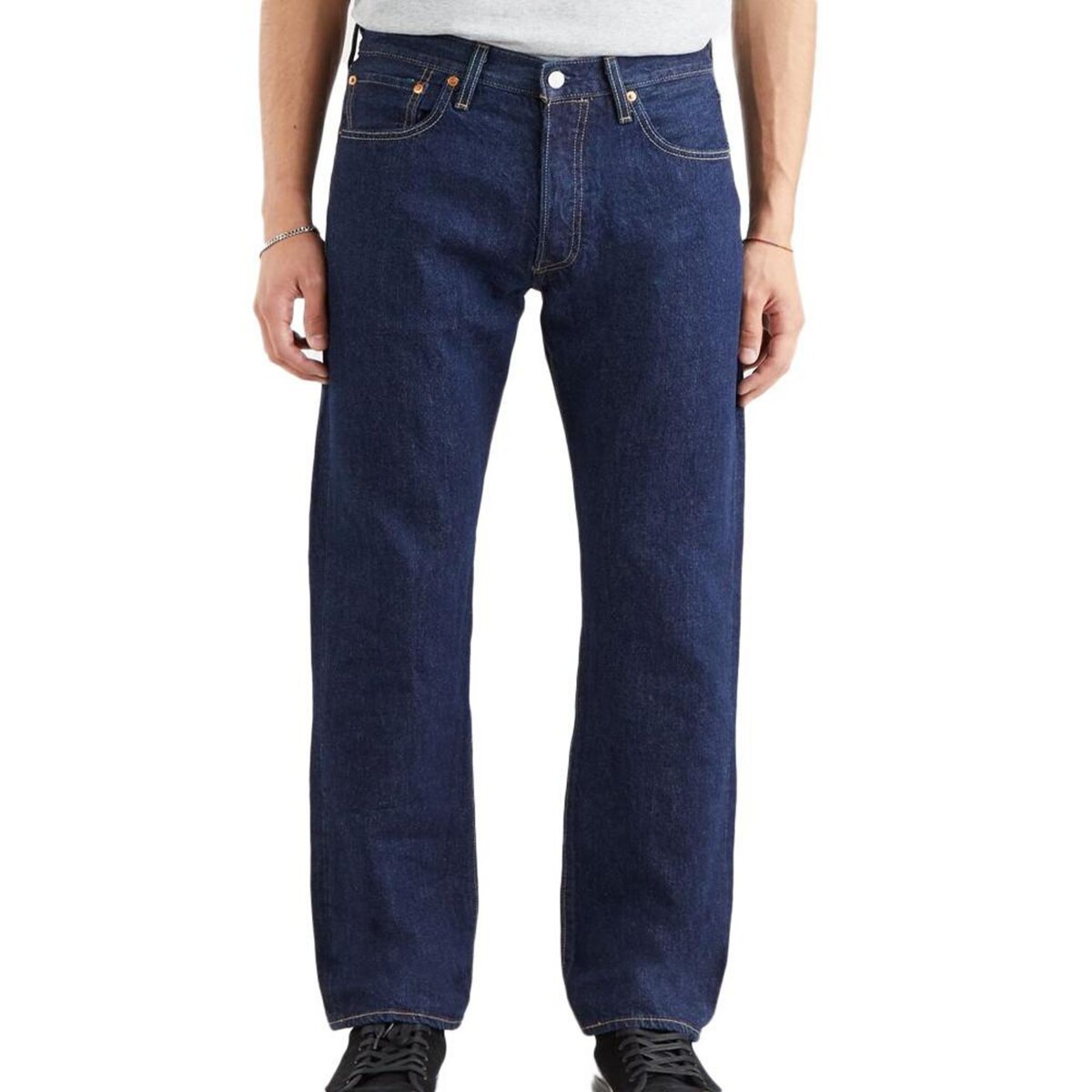 Jean Original Bleu Fonc Homme Levi s 501 pas cher Auchan.fr