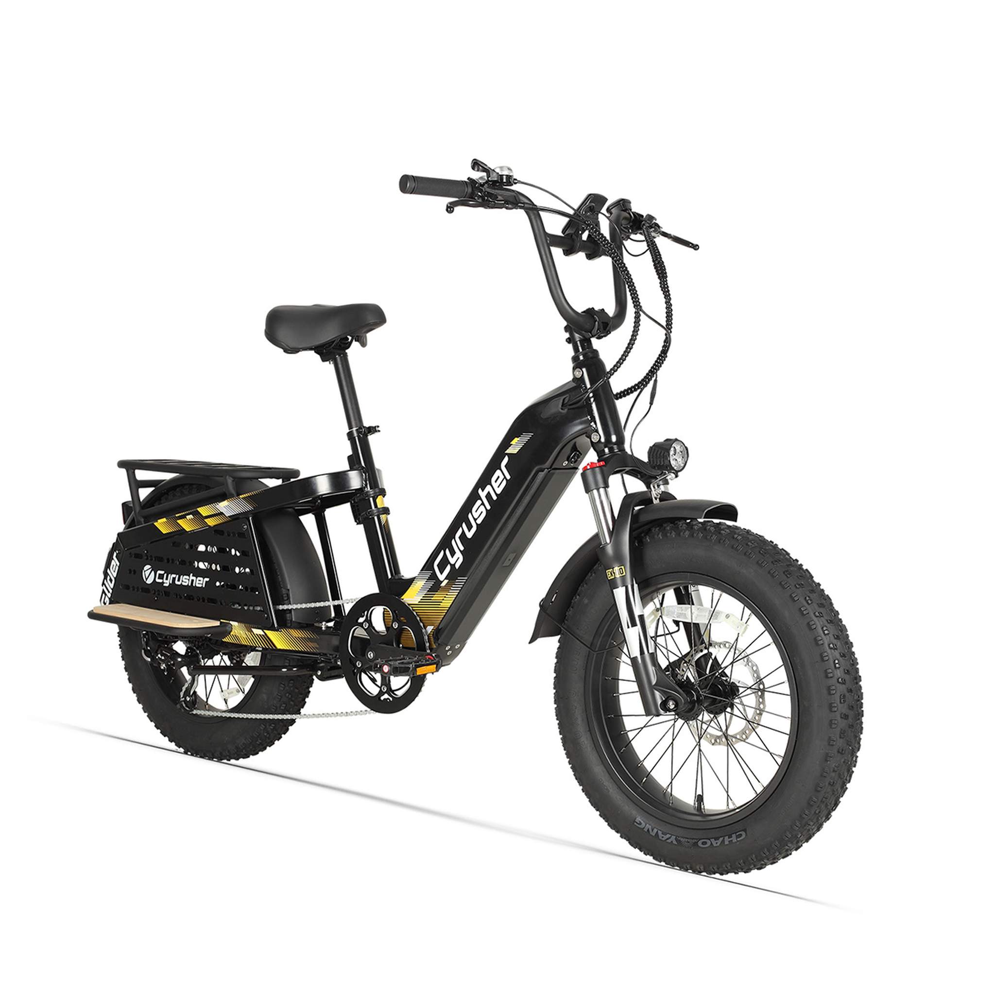 Voir la diapositive 2 : CYRUSHER Vélo cargo électrique Cyrusher Glider