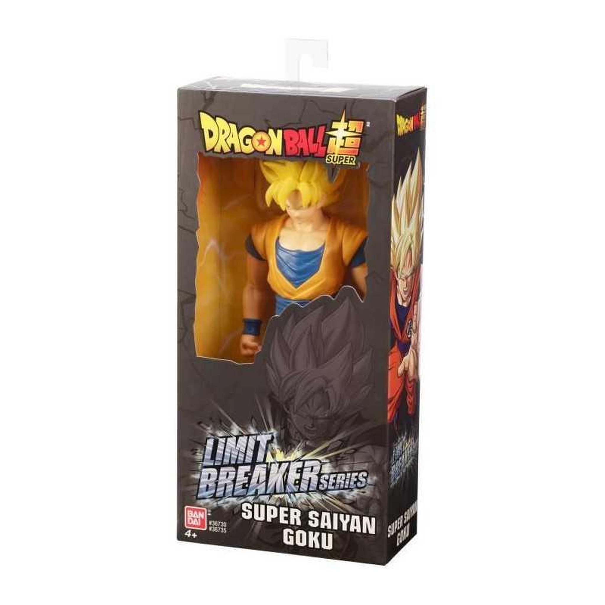 Voir la diapositive 2 : BANDAI Figurine Dragon Ball Super Limit Breaker 30 cm - Super Saiyan Goku - Bandai