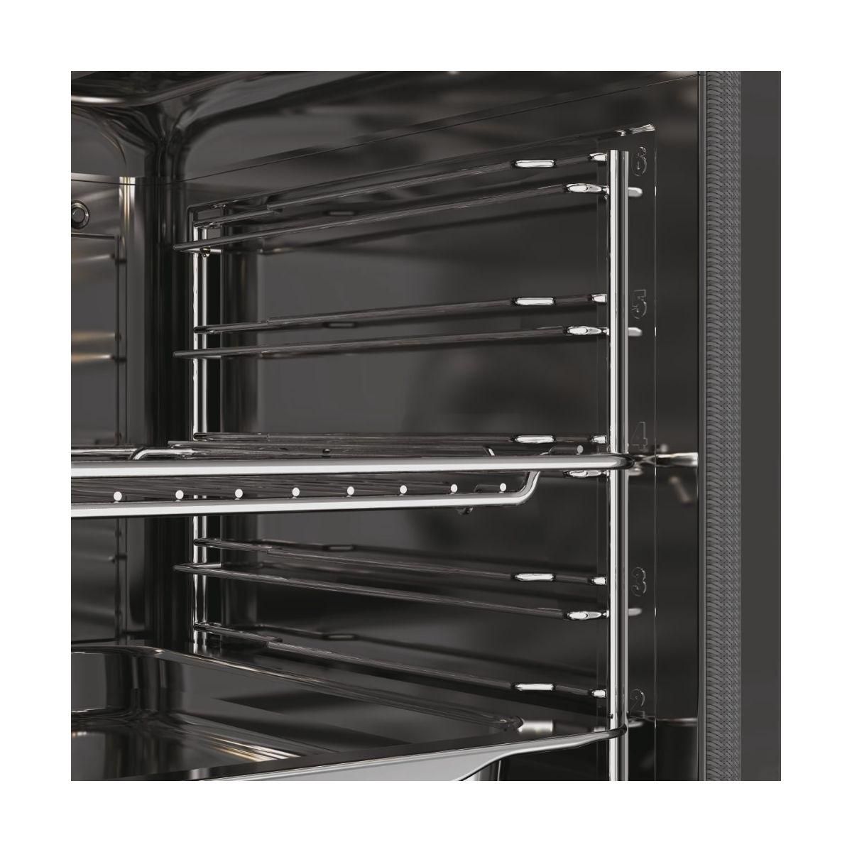 Rosieres Four intégrable 78l 60cm pyrolyse inox/noir - RO6H3B3YTX