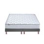 Voir la diapositive 3 : Ensemble Matelas Ressorts 7 zones + Sommier  2 x 90 x 200 cm COSMOS