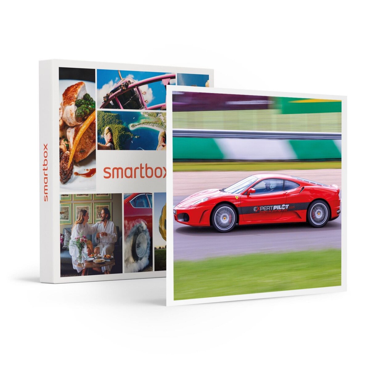 Smartbox Stage de pilotage : 4 tours inoubliables en Ferrari F488 - Coffret Cadeau Sport & Aventure