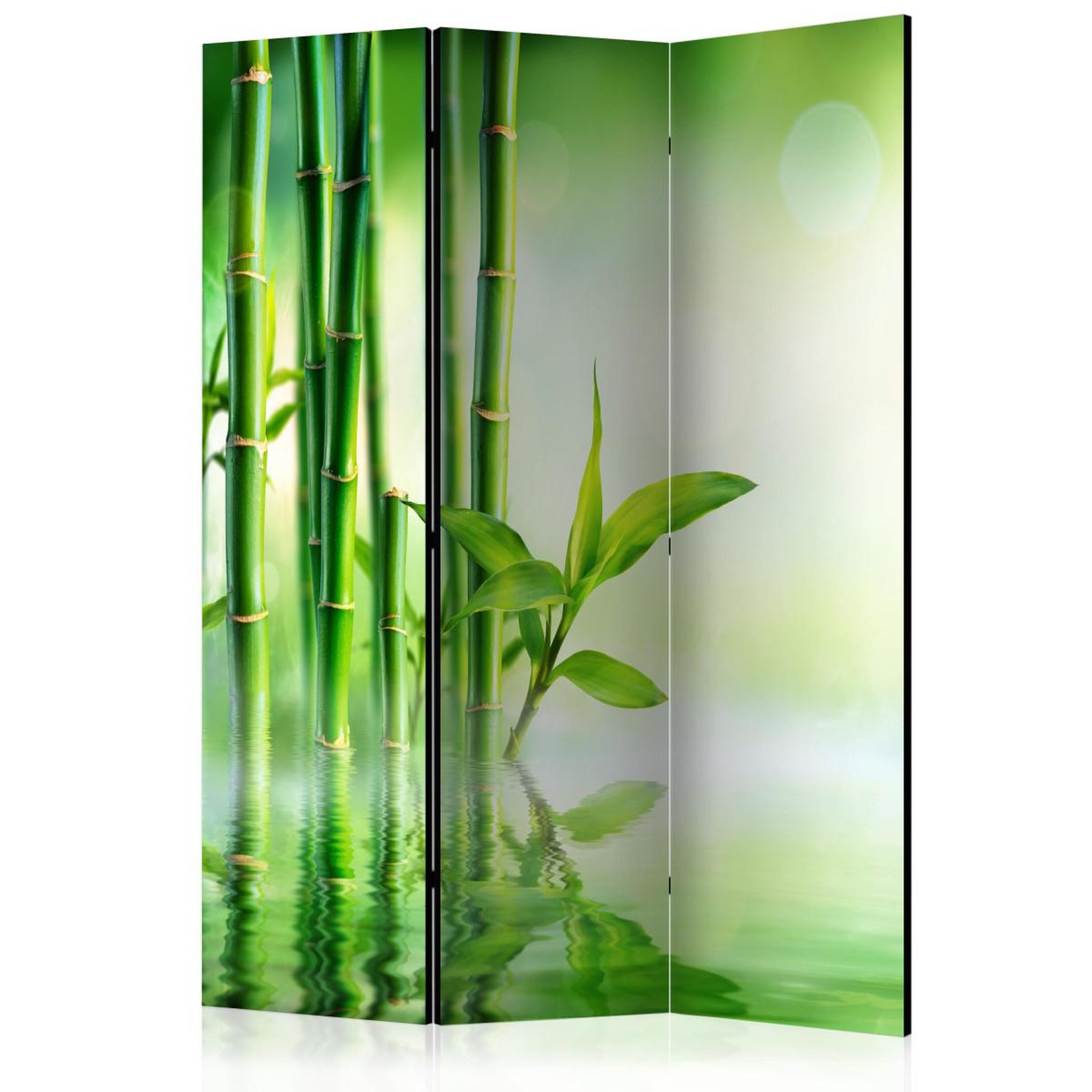 Paris Prix Paravent 3 volets  green bamboo  135x172cm