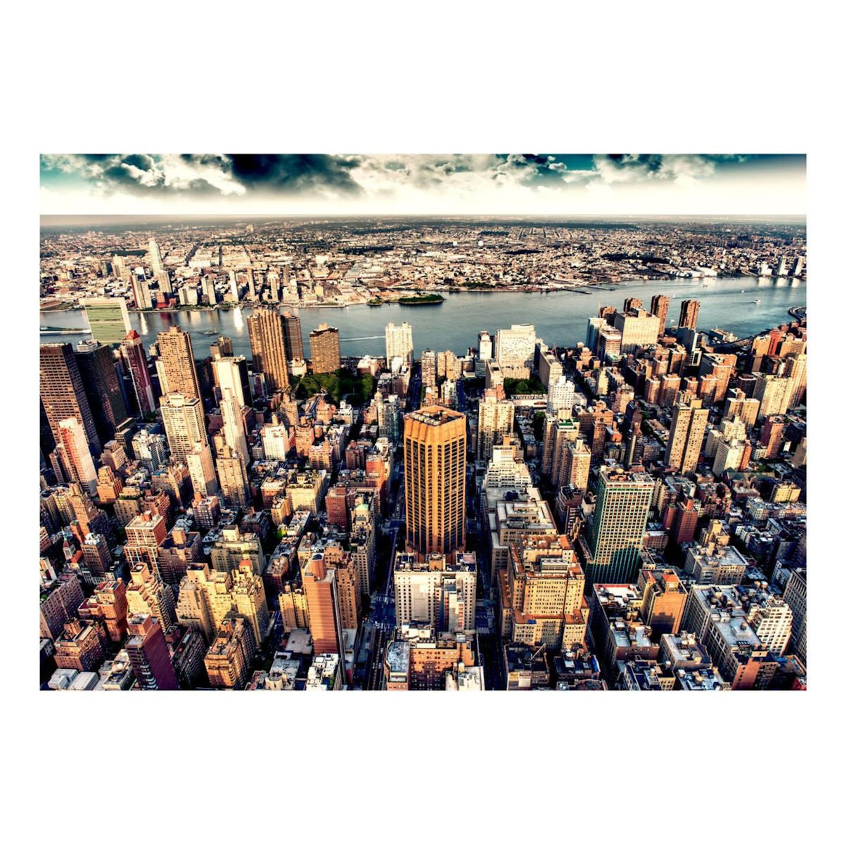 Paris Prix Papier Peint  Bird's Eye View of New York