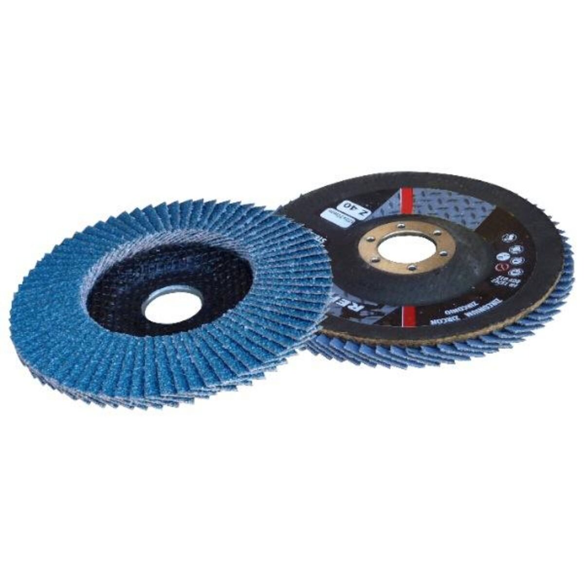 OUTIFRANCE Disque de ponçage à lamelles Ø 125 mm (grain 60)