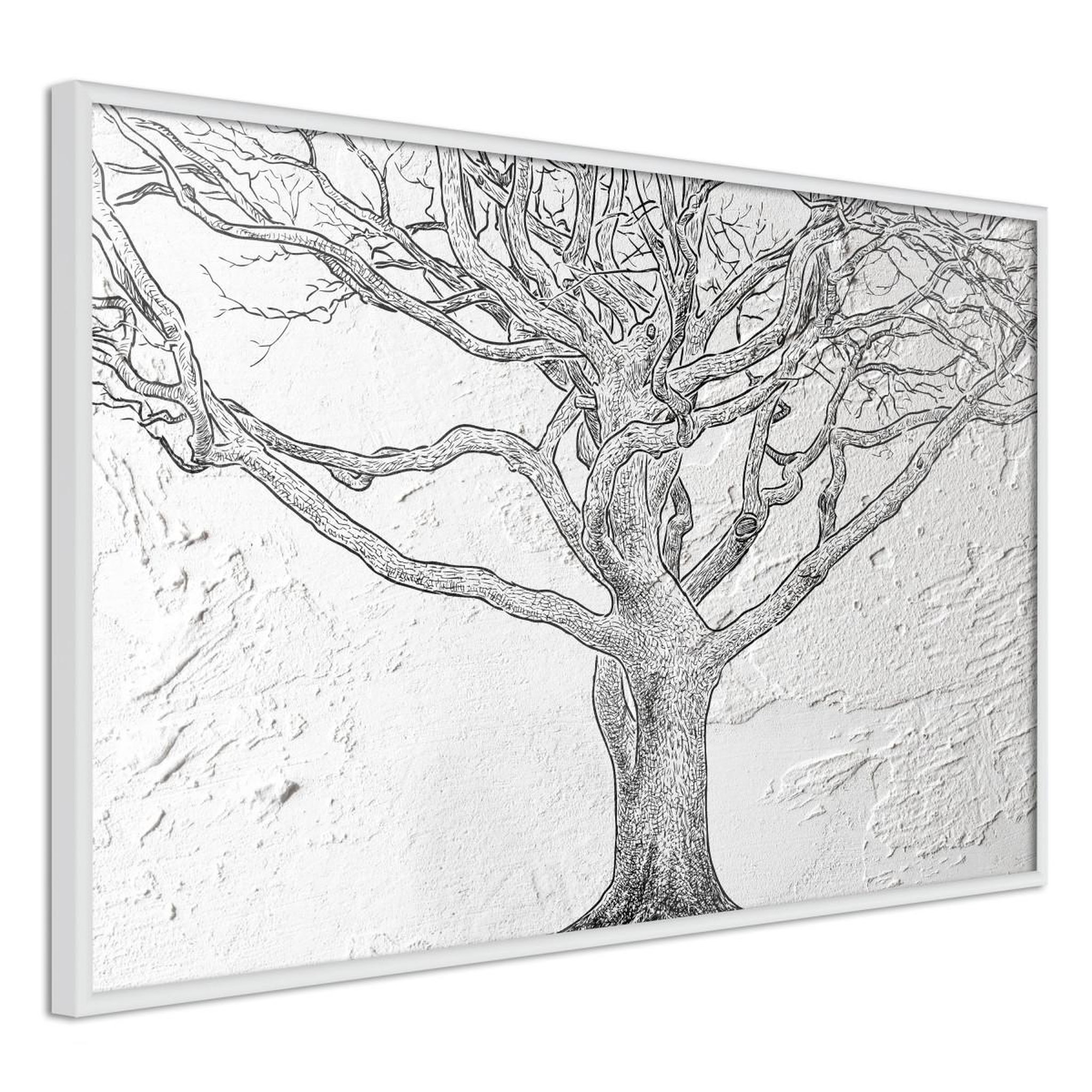 Paris Prix Affiche murale encadrée  tangled branches